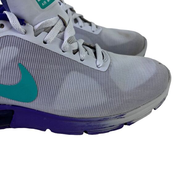 Nike Air Max Sequent 719916-504 Purple Teal Sneakers Lace Up Running Shoes sz 8 - Picture 13 of 16